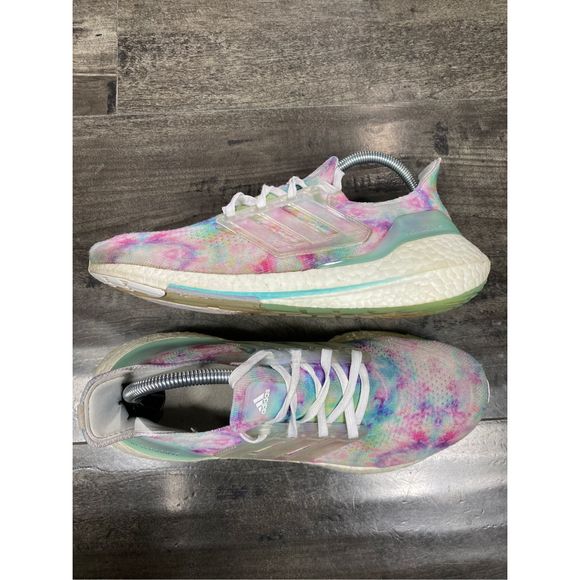 Adidas Shoes - Adidas Ultraboost 21 Tie-Dye Multicolor Running Shoes GZ7104 Women’s Size 9